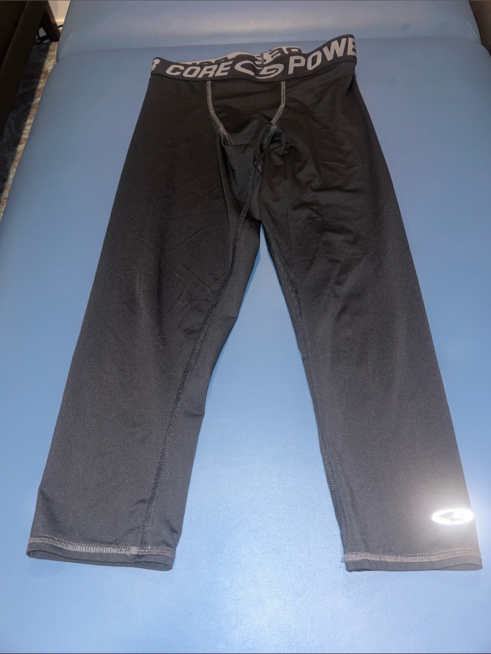 C9 by Champion Black Kids Compression Leggings with Reflective Logo